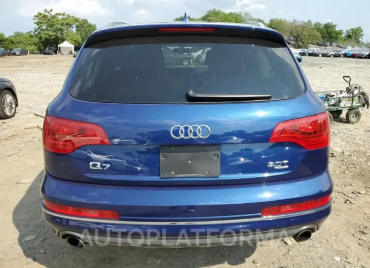 AUDI Q7 PREMIUM 2015 vin WA1LGAFE9FD011754 from auto auction Copart