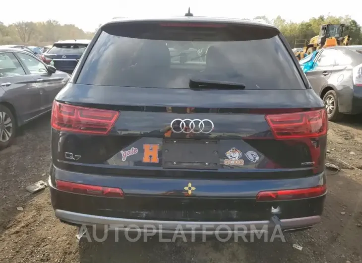 AUDI Q7 PREMIUM 2018 vin WA1LHAF72JD011487 from auto auction Copart