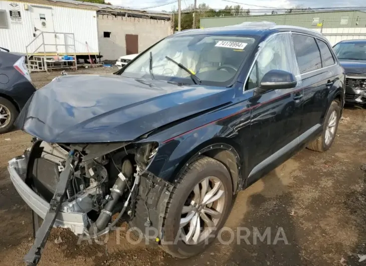 AUDI Q7 PREMIUM 2018 vin WA1LHAF72JD011487 from auto auction Copart