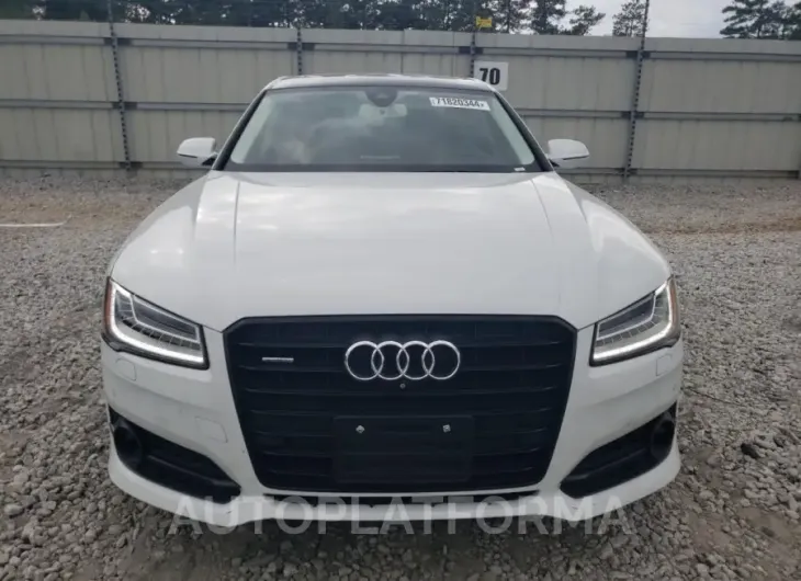 AUDI A8 L QUATT 2017 vin WAU43AFD6HN020628 from auto auction Copart