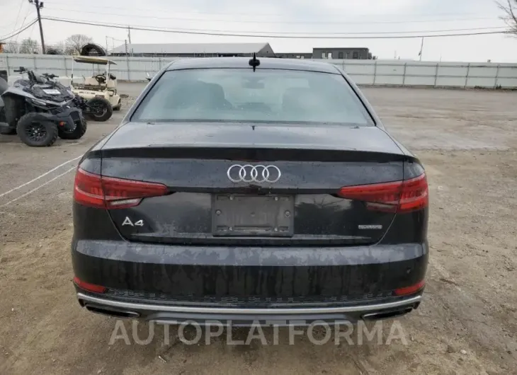 AUDI A4 PREMIUM 2019 vin WAUDNAF45KA117053 from auto auction Copart