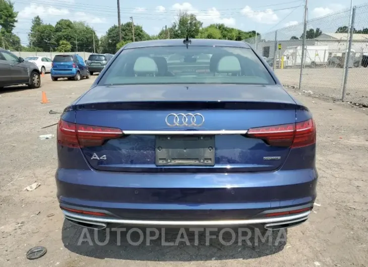 AUDI A4 PREMIUM 2023 vin WAUEAAF49PN009177 from auto auction Copart