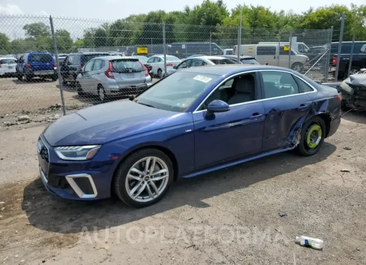 AUDI A4 PREMIUM 2023 vin WAUEAAF49PN009177 from auto auction Copart