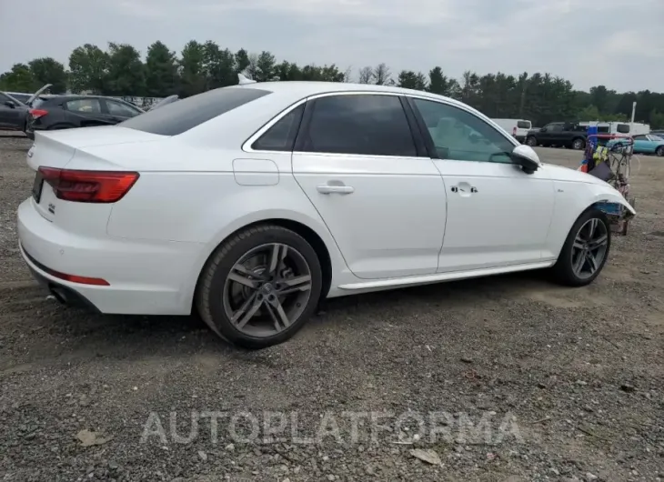 AUDI A4 PRESTIG 2017 vin WAUFNAF41HN033452 from auto auction Copart