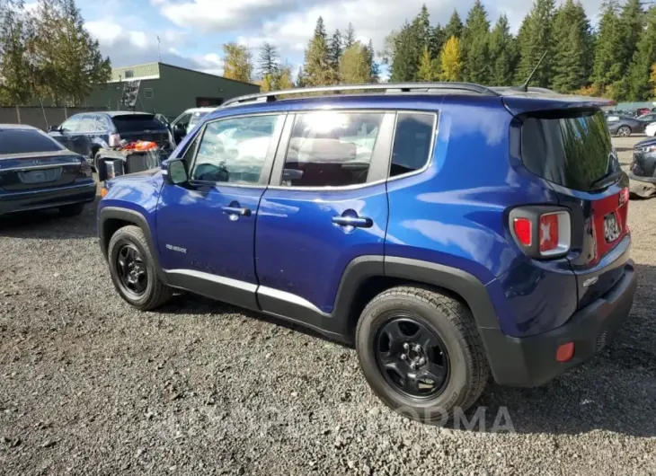 JEEP RENEGADE L 2017 vin ZACCJABB5HPG35722 from auto auction Copart