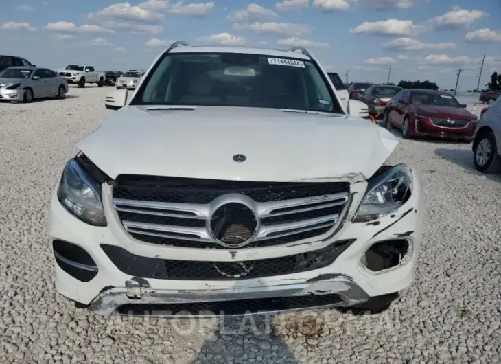 MERCEDES-BENZ GLE 350 2018 vin 4JGDA5JB0JB007866 from auto auction Copart