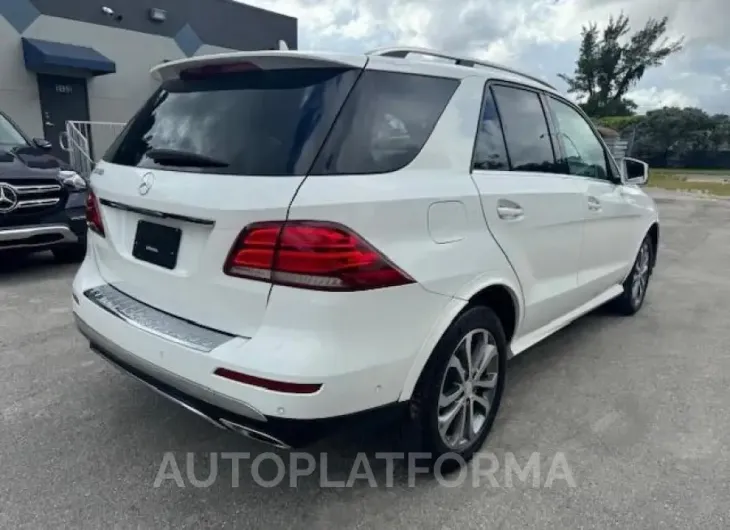 MERCEDES-BENZ GLE 350 2016 vin 4JGDA5JB1GA658793 from auto auction Copart