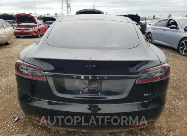 TESLA MODEL S 2016 vin 5YJSA1E24GF172744 from auto auction Copart