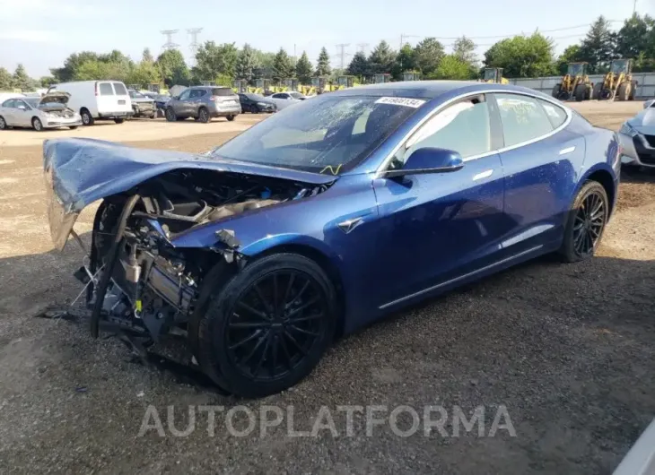 TESLA MODEL S 2017 vin 5YJSA1E27HF183321 from auto auction Copart