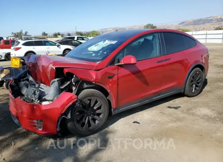 TESLA MODEL X 2017 vin 5YJXCBE47HF035399 from auto auction Copart