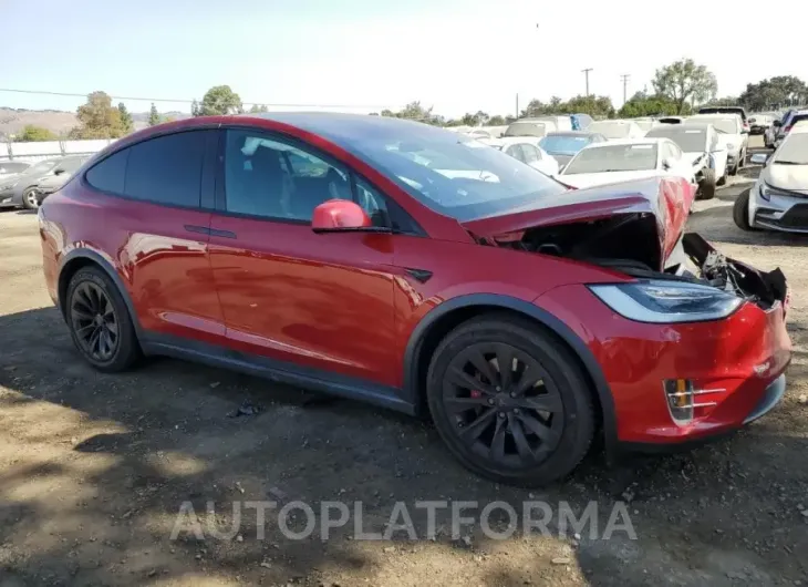 TESLA MODEL X 2017 vin 5YJXCBE47HF035399 from auto auction Copart