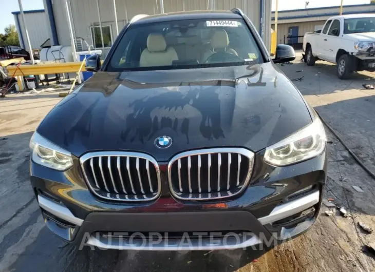 BMW X3 XDRIVE3 2021 vin 5UXTY5C00M9H24840 from auto auction Copart