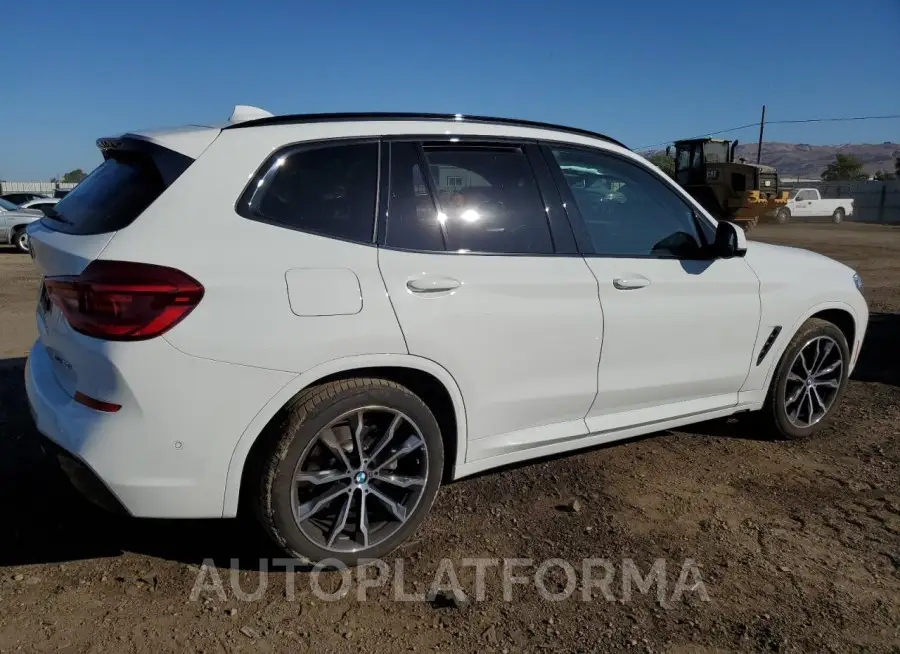 BMW X3 XDRIVE3 2021 vin 5UXTY5C05M9F99544 from auto auction Copart