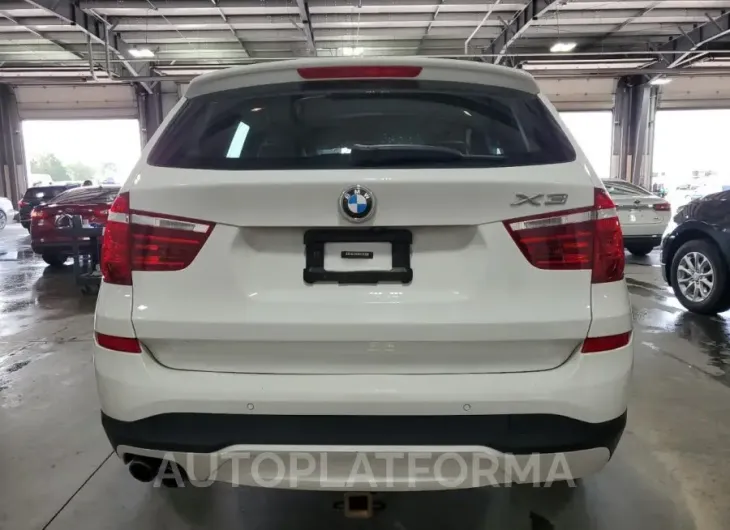 BMW X3 XDRIVE2 2016 vin 5UXWX9C51G0D82438 from auto auction Copart