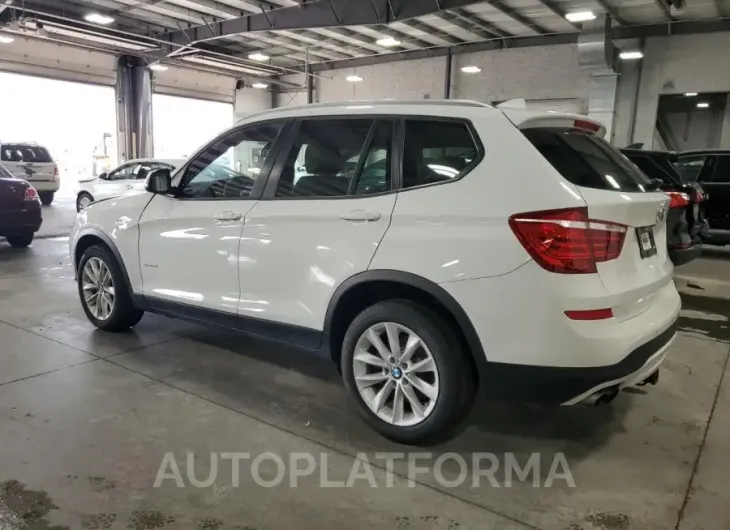 BMW X3 XDRIVE2 2016 vin 5UXWX9C51G0D82438 from auto auction Copart