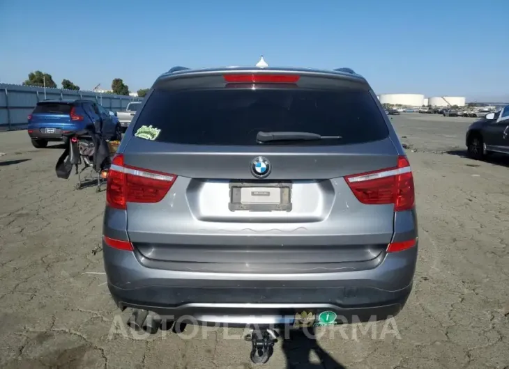 BMW X3 XDRIVE2 2015 vin 5UXWX9C57F0D50222 from auto auction Copart