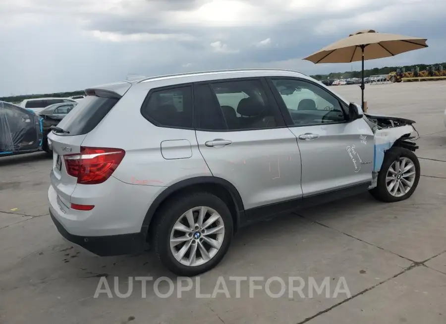 BMW X3 XDRIVE2 2017 vin 5UXWX9C58H0D97794 from auto auction Copart