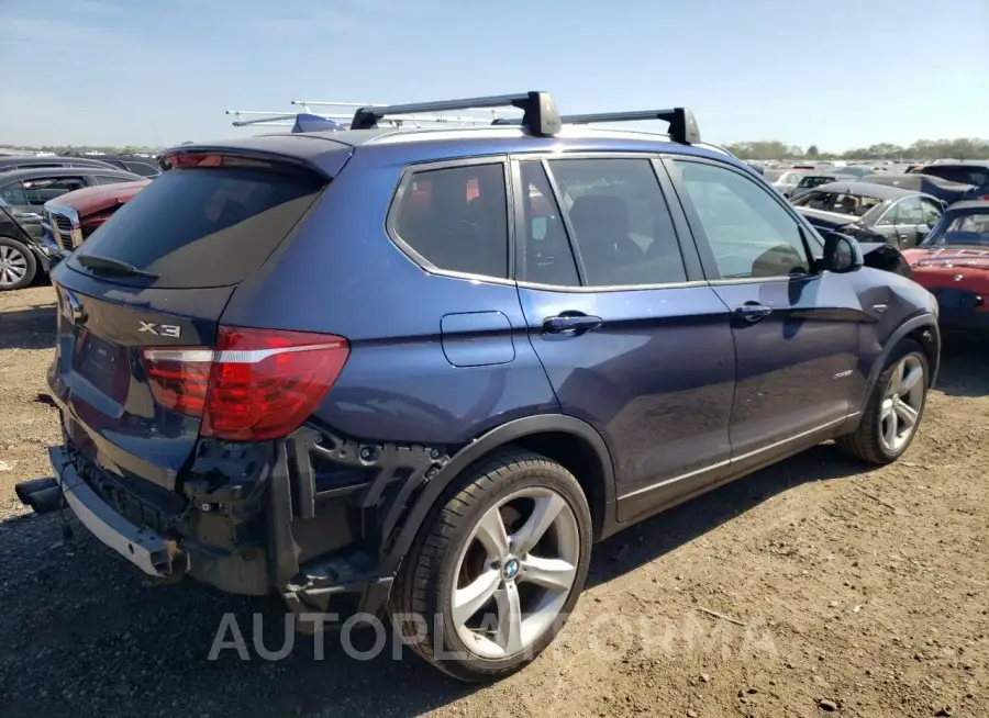 BMW X3 XDRIVE2 2017 vin 5UXWX9C5XH0D98607 from auto auction Copart