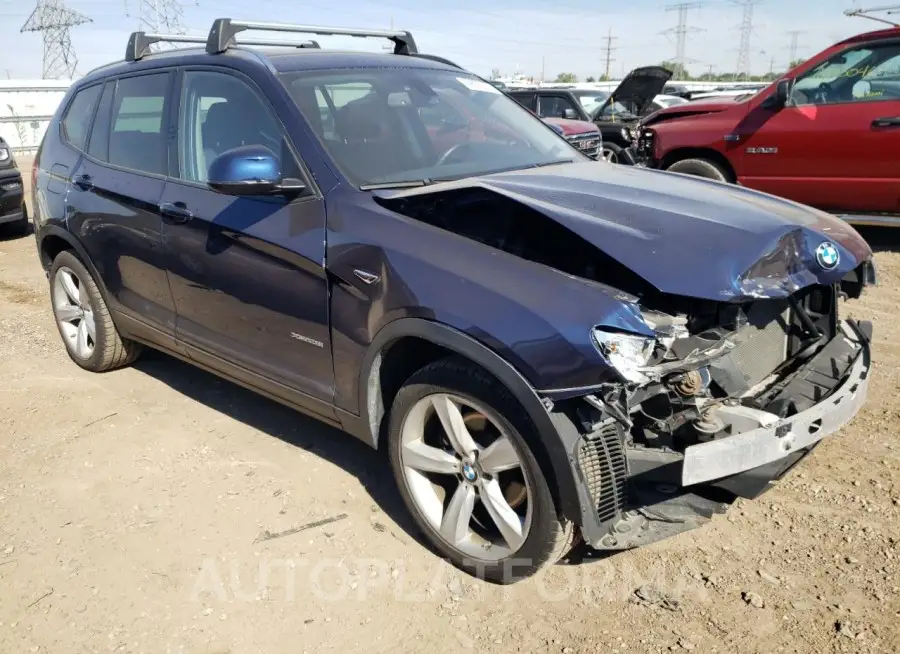 BMW X3 XDRIVE2 2017 vin 5UXWX9C5XH0D98607 from auto auction Copart