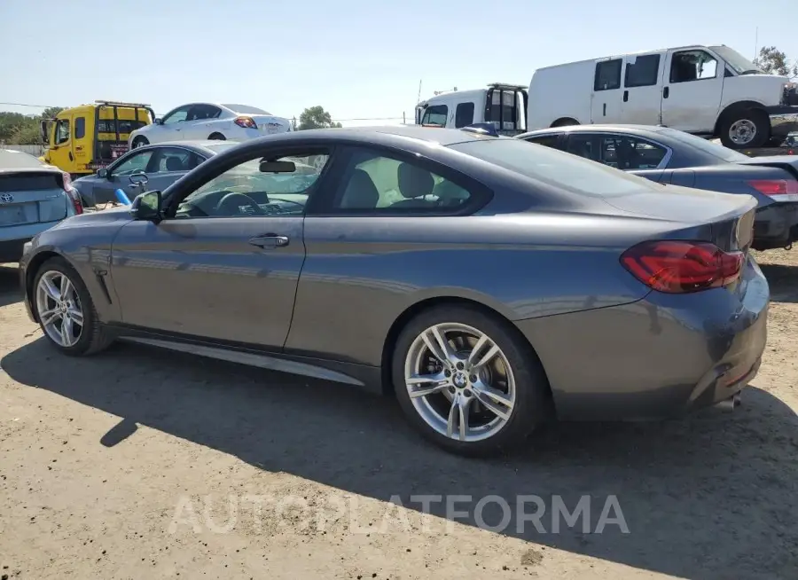 BMW 430I 2020 vin WBA4W3C03LFH13652 from auto auction Copart