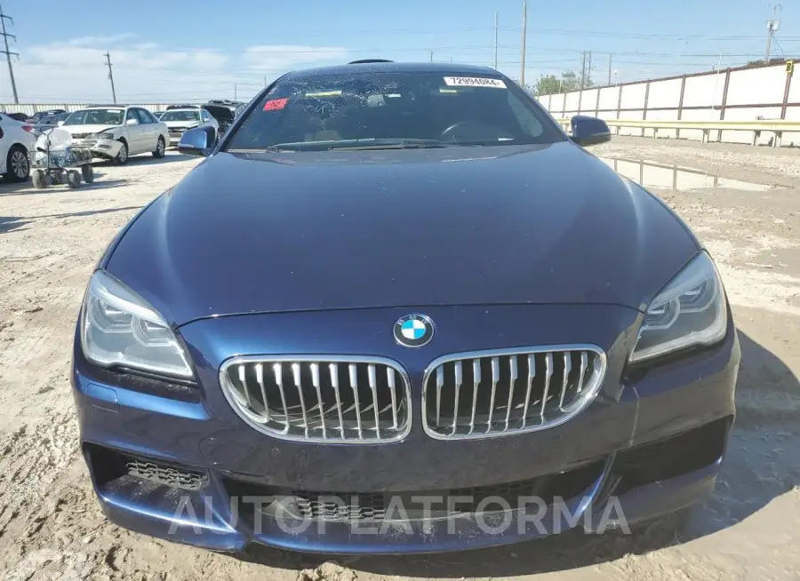 BMW 650 XI GRA 2016 vin WBA6D6C58GG387937 from auto auction Copart