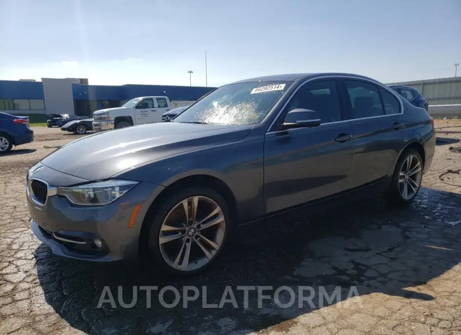 BMW 330 XI 2018 vin WBA8D9C57JEM33738 from auto auction Copart