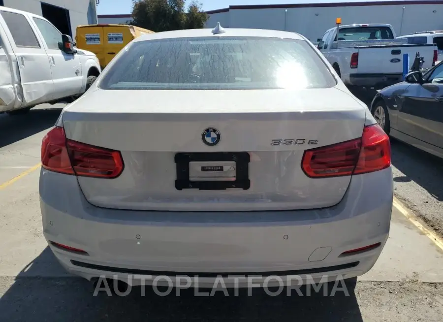 BMW 330E 2018 vin WBA8E1C57JA756645 from auto auction Copart