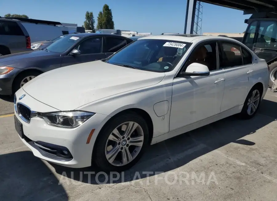 BMW 330E 2018 vin WBA8E1C57JA756645 from auto auction Copart