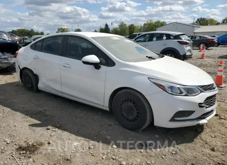 CHEVROLET CRUZE LS 2017 vin 3G1BC5SM4HS510409 from auto auction Copart