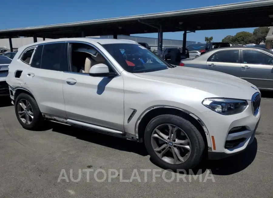 BMW X3 XDRIVE3 2021 vin 5UXTY5C05M9H84614 from auto auction Copart