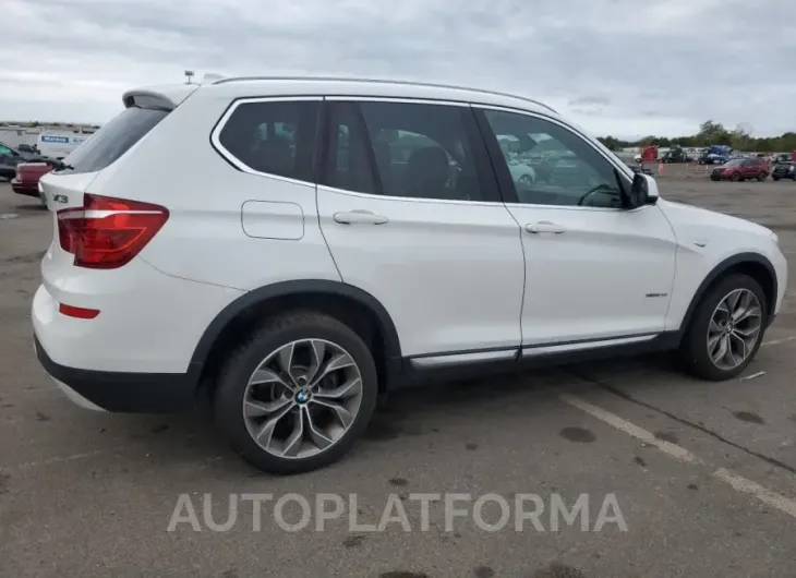 BMW X3 XDRIVE2 2016 vin 5UXWX9C53G0D66418 from auto auction Copart