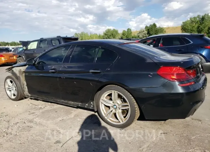 BMW 640 XI GRA 2015 vin WBA6B8C58FD453601 from auto auction Copart