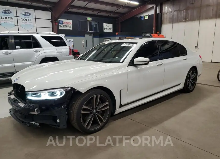 BMW 740 XI 2020 vin WBA7T4C02LCD70555 from auto auction Copart