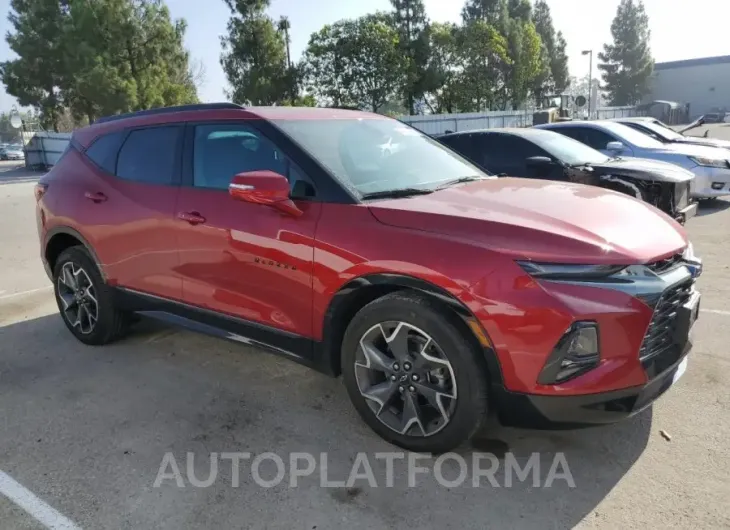 CHEVROLET BLAZER RS 2022 vin 3GNKBERS3NS184894 from auto auction Copart