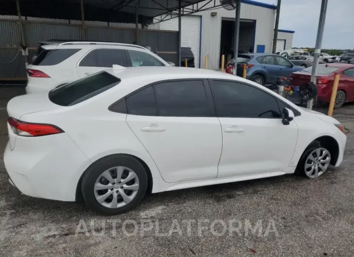 TOYOTA COROLLA LE 2021 vin 5YFEPMAE4MP245687 from auto auction Copart