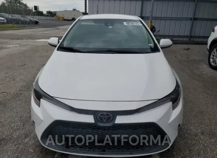 TOYOTA COROLLA LE 2021 vin 5YFEPMAE4MP245687 from auto auction Copart