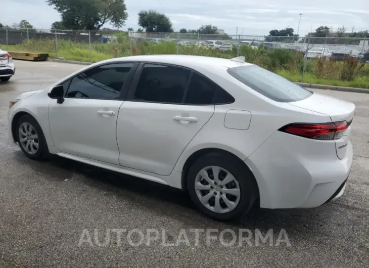 TOYOTA COROLLA LE 2021 vin 5YFEPMAE4MP245687 from auto auction Copart