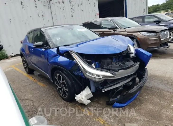 TOYOTA C-HR XLE 2020 vin JTNKHMBX8L1090852 from auto auction Copart