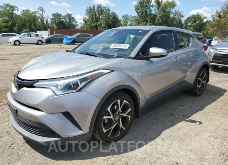 TOYOTA C-HR XLE 2018 vin NMTKHMBX8JR061290 from auto auction Copart