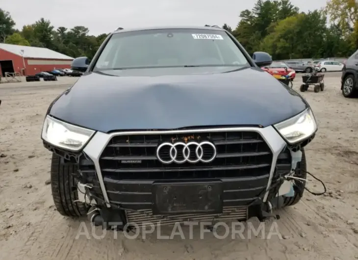 AUDI Q3 PREMIUM 2017 vin WA1JCCFS3HR007273 from auto auction Copart