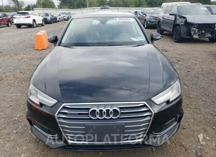 AUDI A4 PREMIUM 2018 vin WAUDNAF4XJA085375 from auto auction Copart