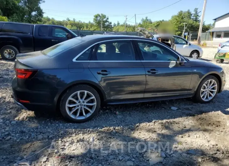 AUDI A4 PREMIUM 2019 vin WAUENAF42KA015522 from auto auction Copart