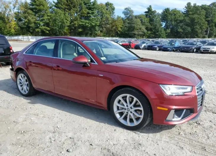 AUDI A4 PREMIUM 2019 vin WAUENAF47KA024104 from auto auction Copart