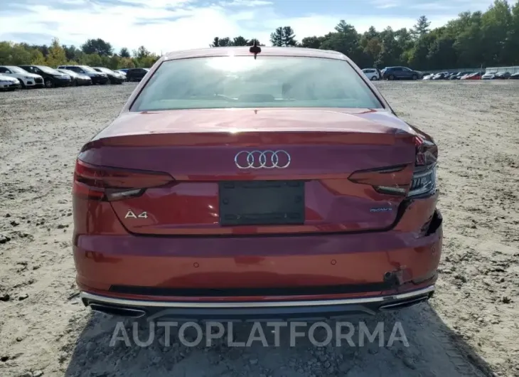 AUDI A4 PREMIUM 2019 vin WAUENAF47KA024104 from auto auction Copart