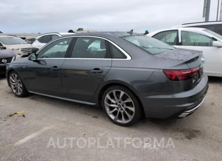 AUDI A4 PREMIUM 2020 vin WAUENAF49LA060426 from auto auction Copart