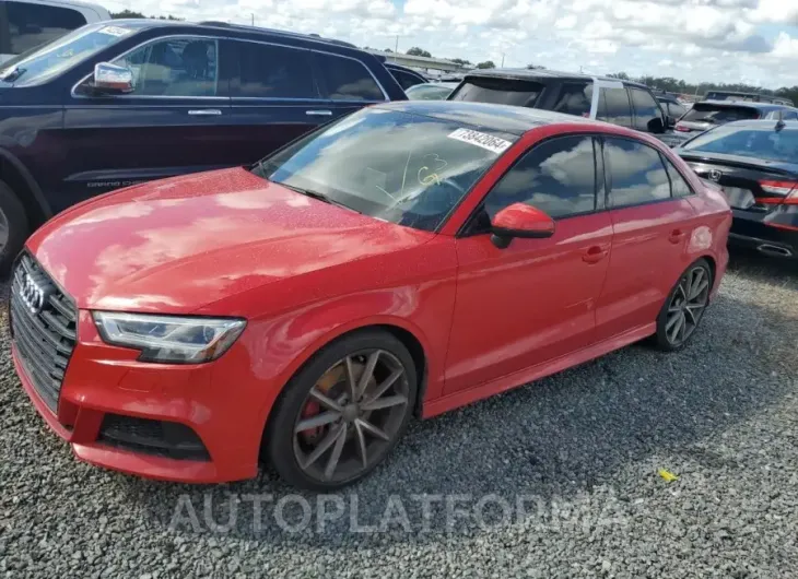 AUDI S3 PRESTIG 2018 vin WAUF1GFF5J1034729 from auto auction Copart