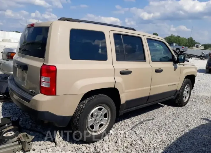 JEEP PATRIOT SP 2016 vin 1C4NJPBB5GD774788 from auto auction Copart