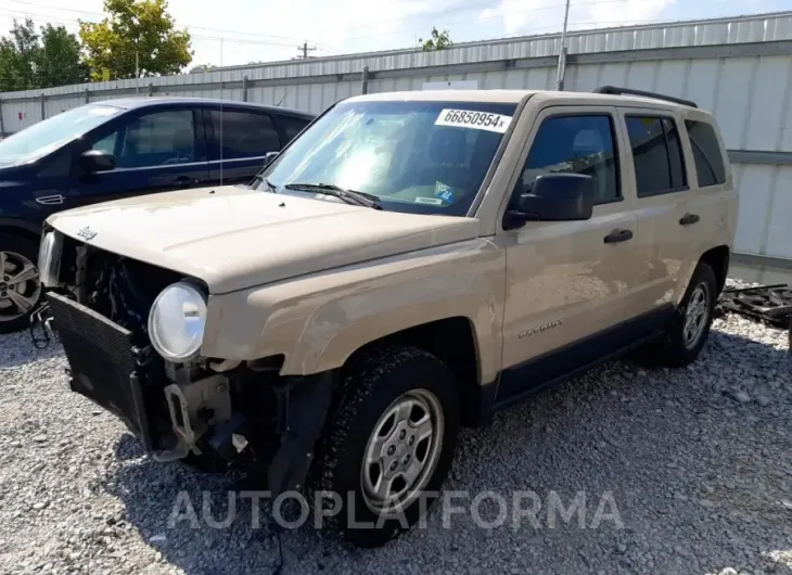 JEEP PATRIOT SP 2016 vin 1C4NJPBB5GD774788 from auto auction Copart