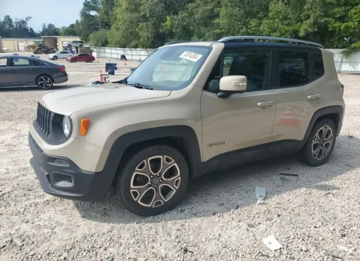 JEEP RENEGADE L 2016 vin ZACCJADT7GPC78404 from auto auction Copart