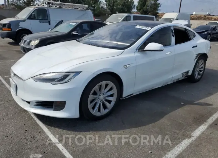 TESLA MODEL S 2016 vin 5YJSA1E19GF159995 from auto auction Copart